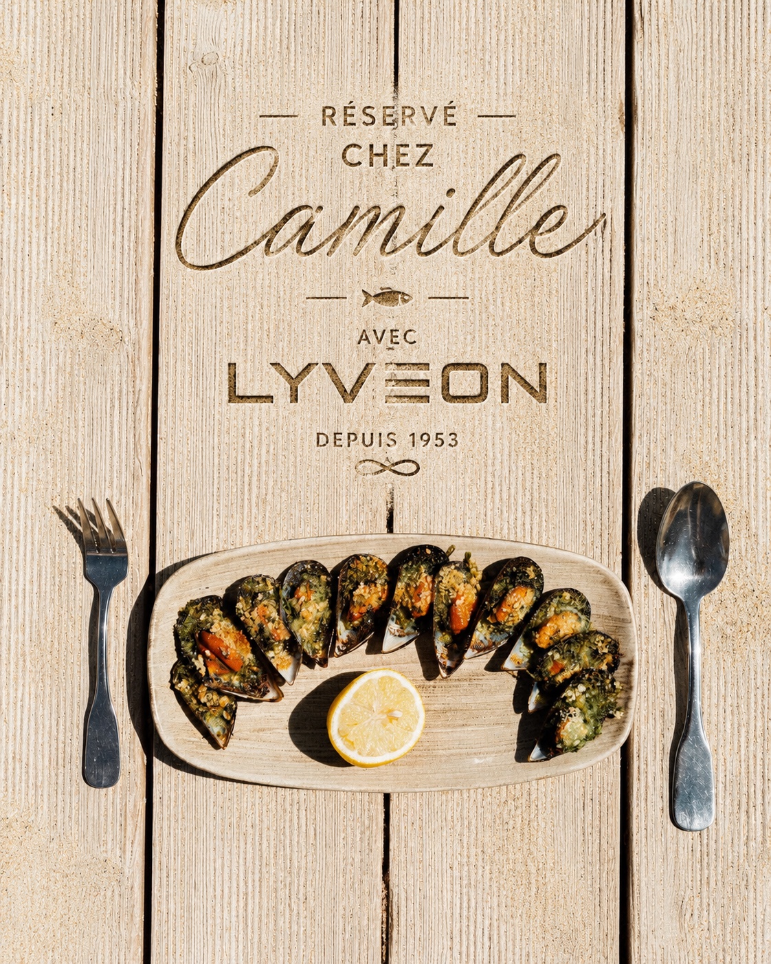 Bouillabaisse et spécialités de la mer de Chez Camille à Ramatuelle, réservation avec Lyveon